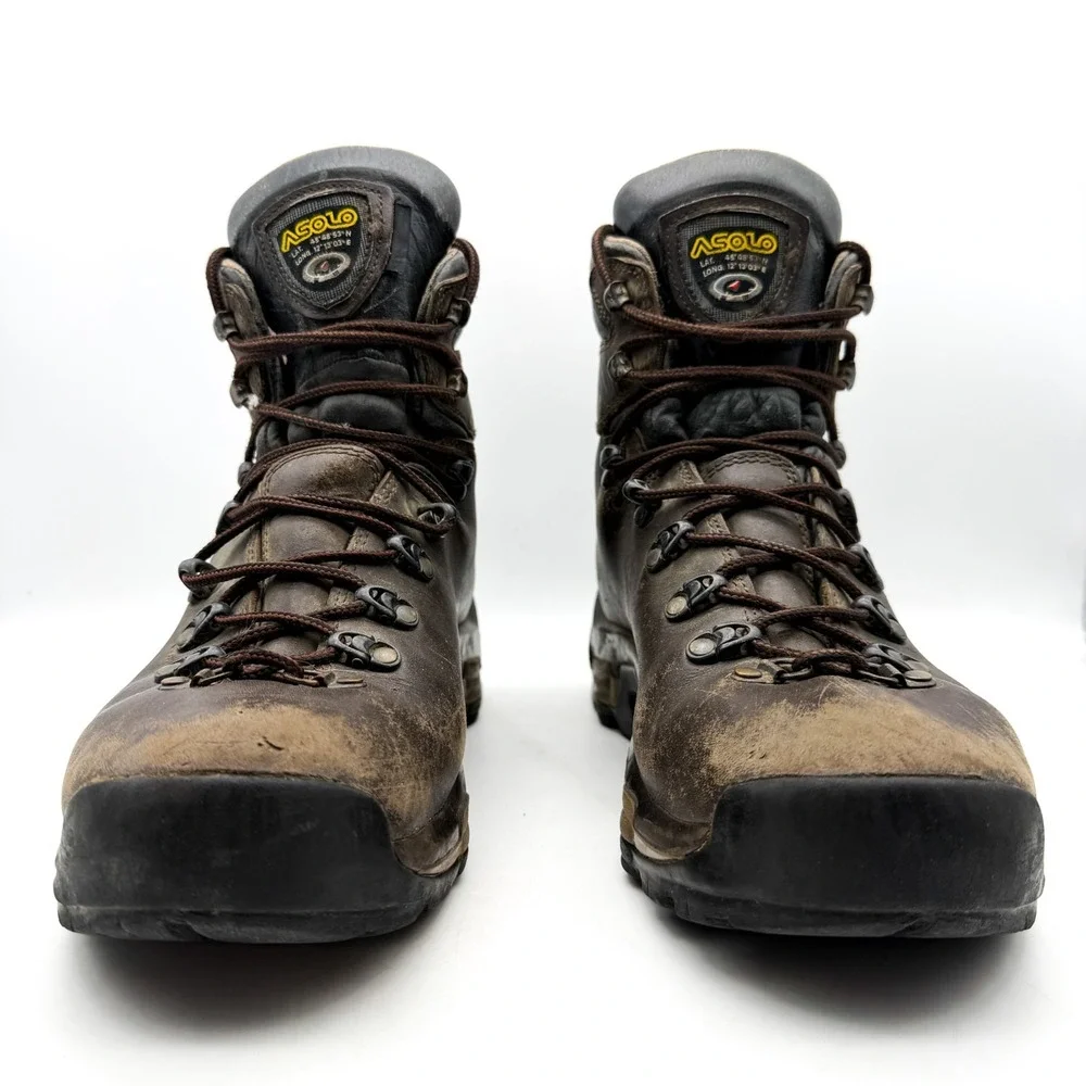 ASOLO TPS 520 GV EVO GTX Hiking Backpacking Outdoor Camping Boots Mens Size 11.5